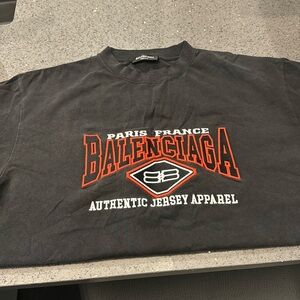 Balenciaga Jersey T Shirt Large